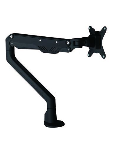 Elevate Gas Operated Single Monitor Arm - Black 