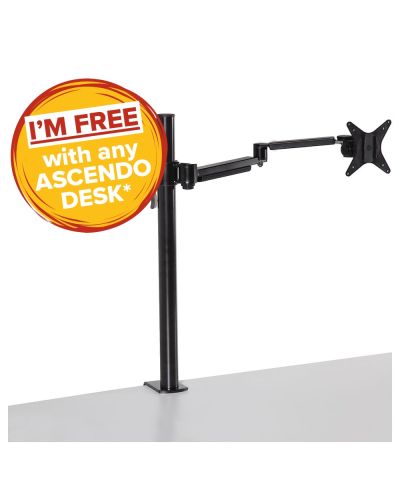 Saturn Monitor Arm -  Single - Black