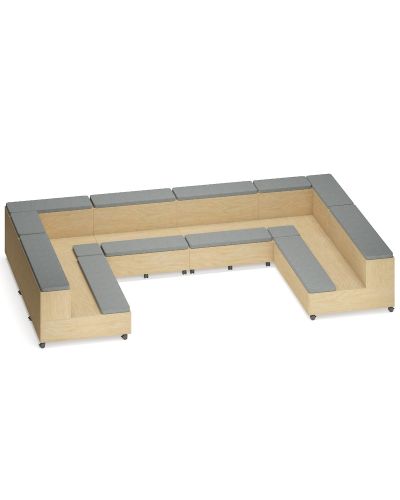 Raw Birch Ply / Beachcomber Pewter | Solid Backs