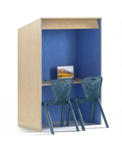 New Graphite Board / Royal Blue AudioArt Interior