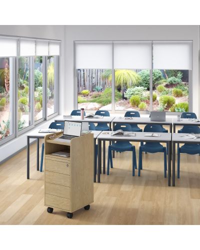 New Graphite | 2 Pen / 1 File Drawer Configuration 