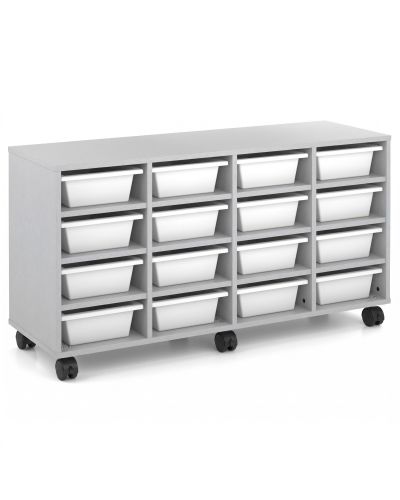 1450W | Zincworks | With White Tote Trays