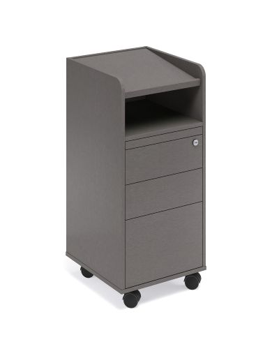 New Graphite | 2 Pen / 1 File Drawer Configuration 