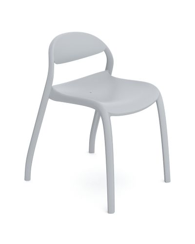 Lagos Chair - Low Back - Light Grey