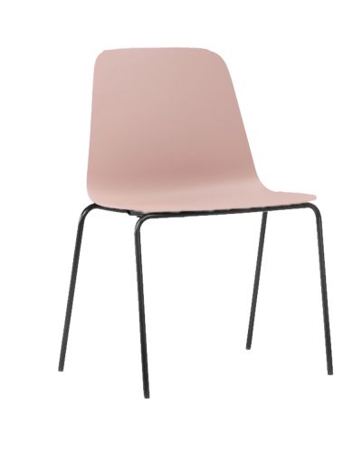 Lola 4 Leg Chair - Plastic Shell