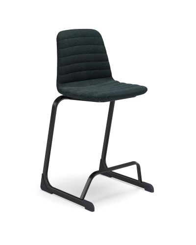 Luca Cantilever Stool - Fully Upholstered