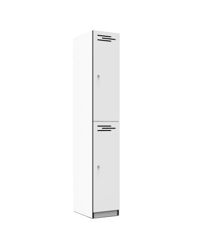 Deluxe Infinity Melamine  Locker - 2 Door