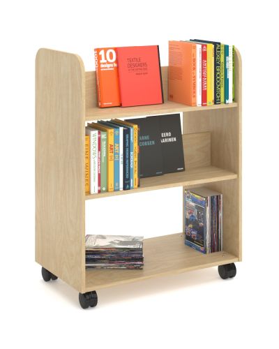 Mobile Book Trolley