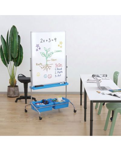 Fanfare Mobile Porcelain Whiteboard