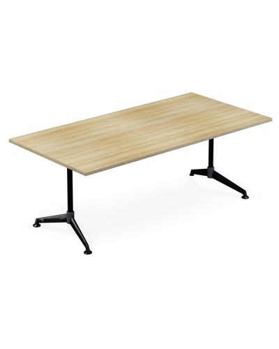 Modulus Single Post Meeting Table