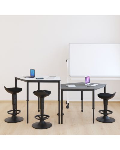 SmarTable Nexus Penta Height Adjustable Sit Stand Student Table