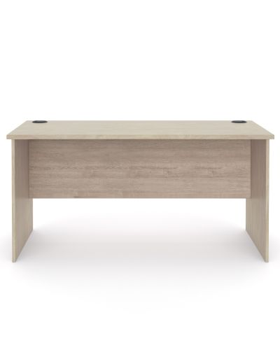 Origin E0 Straight Desk - 1500W x 750D - Rural Oak