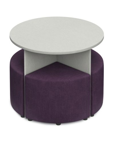 Pye Maxi Ottoman Set with Round Table