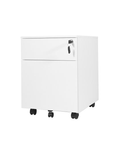 Rapidline 2 Drawer Steel Mobile Pedestal