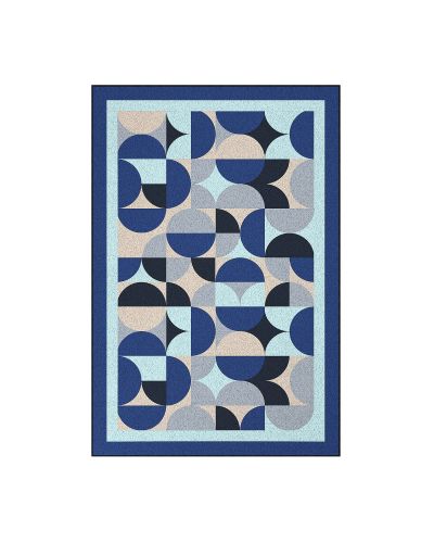 Geo Tile Rectangle Rug