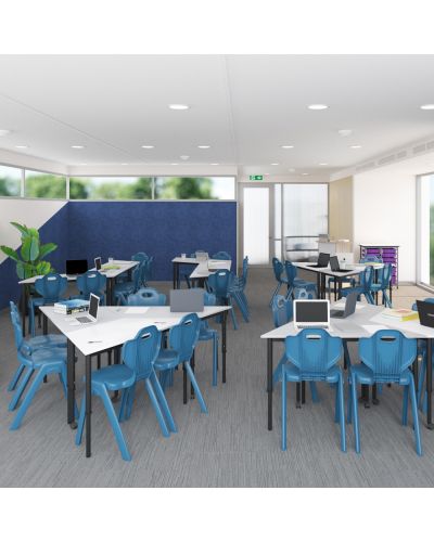 Rural Oak | Height Adjustable with Castors