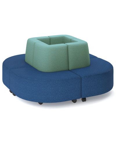 Low Back | Beachcomber Cobalt Fabric