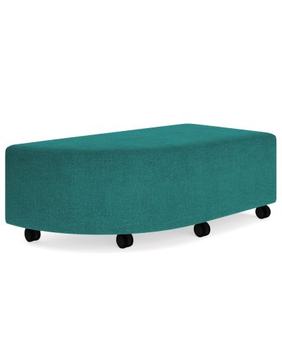 Left Hand Side | Beachcomber Teal Fabric 