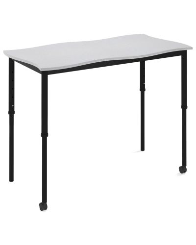 SmarTable Twist Double Height Adjustable Sit Stand Student Desk