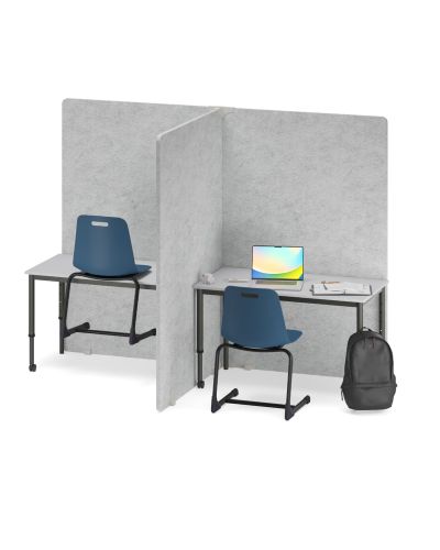Luca Cantilever Chair - Plastic Shell
