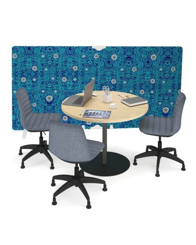 Luca Task Chair with Glides - Fully Upholstered