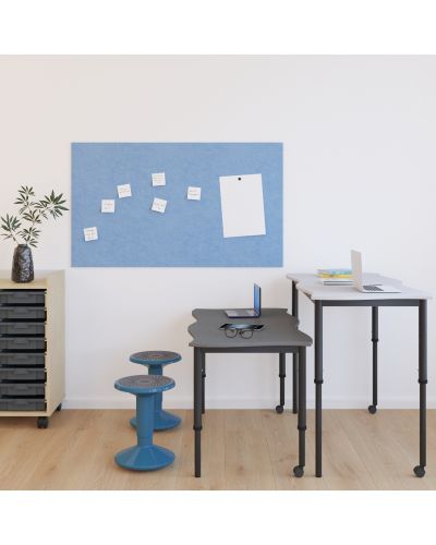 SmarTable Twist Double Height Adjustable Sit Stand Student Desk