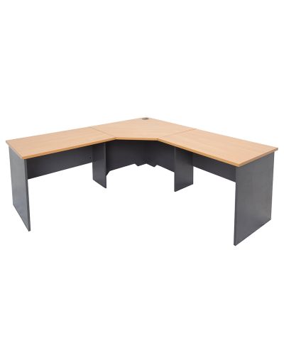 Rapidworker Corner Workstation Desk