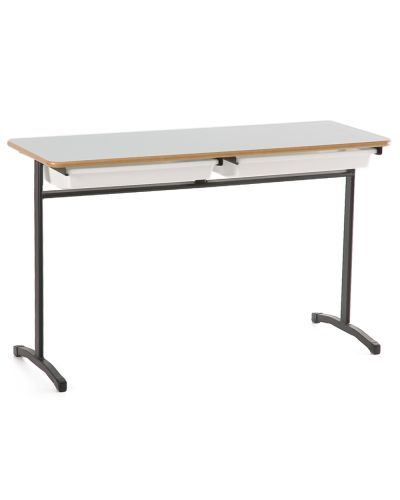 Adjustable Height Double Student Desk