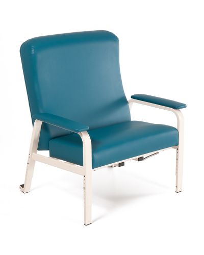 Adjustable Healthcare Patient Lounge Chair Bariatric Size with Fixed Arms