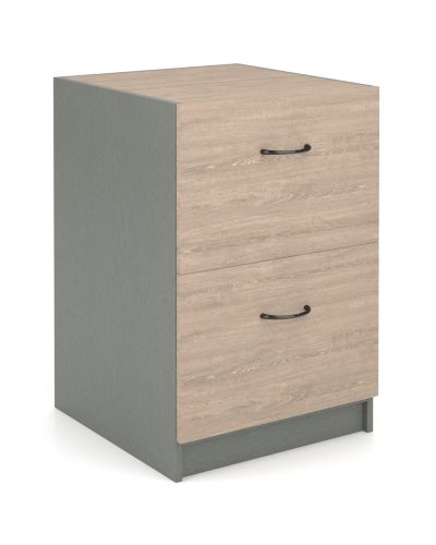 Commercial Fixed Pedestal - 2 File Drawers