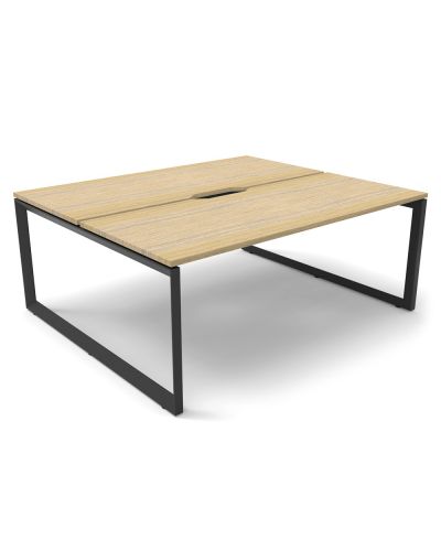 Aeon Loop Leg Double Sided Desk - Two Person