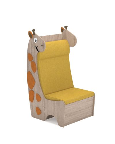 Giraffe Diplo Den Reading Chair - Straight