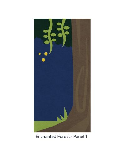 AudioArt "Enchanted Forest" Peel and Stick Mural Single Panel