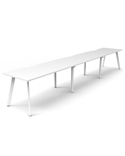 Lawson Single Sided Desk - Three  Person