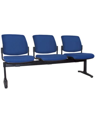Malmo Visitor Beam Seat - 3 Seater Fully Upholstered 