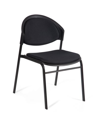 Black | Upholstered Seat and Back Shown