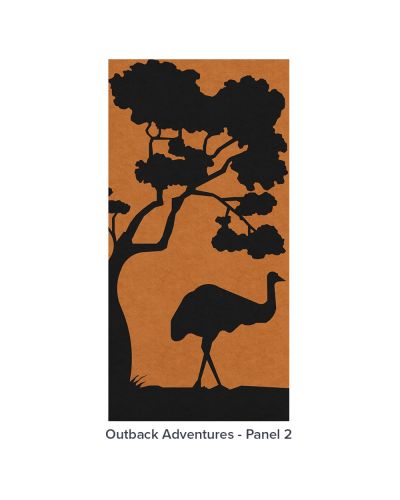 AudioArt "Outback Adventures" Peel and Stick Mural Single Panel
