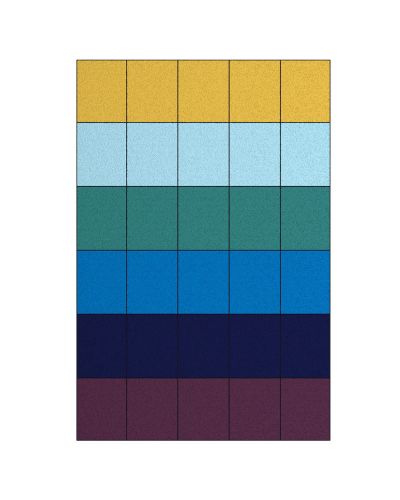 Colour Placement Rug - 30 Spaces