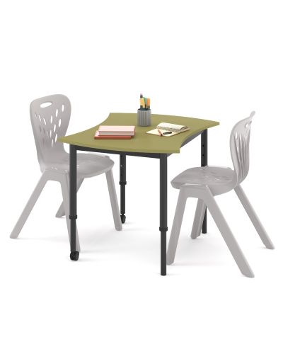 SmarTable Squeeze Adjustable Height Student Table