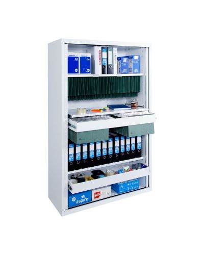 Statewide Tambour Cupboard - 3 Shelf