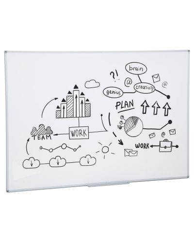 Wall Mounted Porcelain Whiteboard