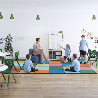 Confetti Rectangle Placement Rug