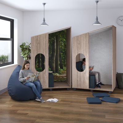 Grey Marle AudioArt | New Graphite Board | Lustrell Allure Ether Vinyl