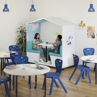 Grey Marle AudioArt | Raw Birch Ply Board | Lustrell Aura Eucalyptus Vinyl 