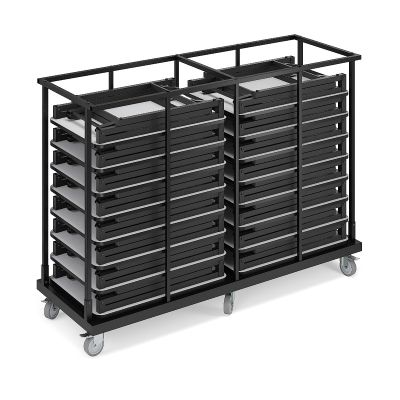 Trolley holds up to 16x Eco Folding Tables | Tables Sold Separately