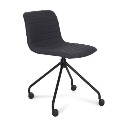 Smooth Swivel 4 Point Chair on Castors