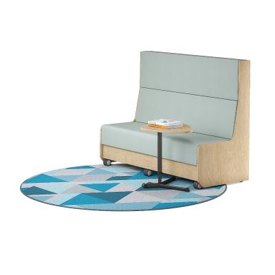 Geo Tri Round Rug