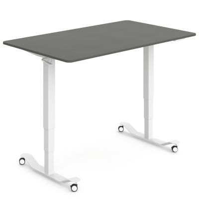 1500w x 900d | New Graphite Top / White Frame