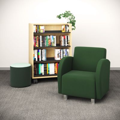 Bella Single Lounge Chair With Arms