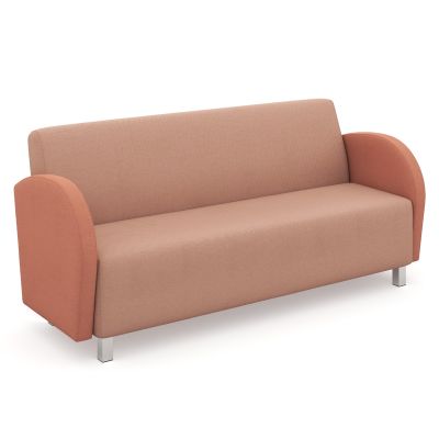 Bella Triple Lounge Chair with Armrests